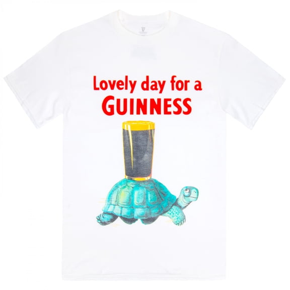 Guinness - Lovely Day for a Guinness Turtle T-Shirt-Small