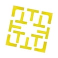 thumbnail image 1 of Lipstore Marqueur de Terrain de Pickleball pour Basketball Intérieur et Extérieur Allée Jaune, 1 of 8