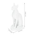 thumbnail image 3 of Miangastore Mini Egyptian Statue White For Families 1Pcs 4.2X2.2X1.3In, 3 of 9