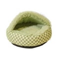 thumbnail image 1 of Cama Redonda para Gatos Strade Fareast Limited Cueva Nido Verde, 1 of 8