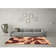 thumbnail image 3 of Ahgly Company Indoor Rectangle Abstract Brown Modern Area Rugs, 4' x 6', 3 of 4
