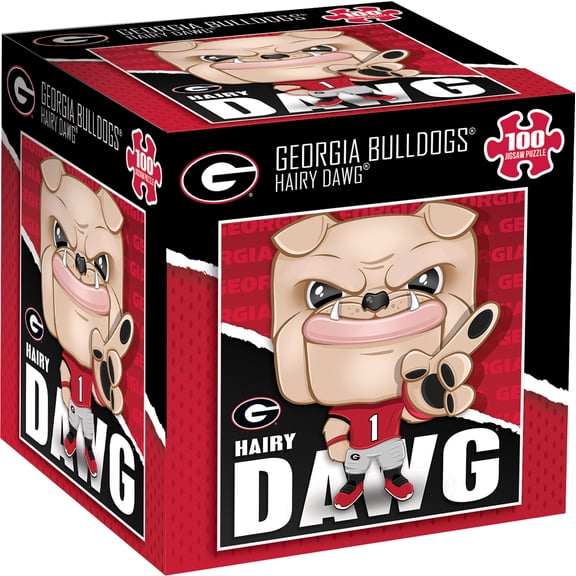 MasterPieces Officially Licensed NCAA - Georgia Bulldogs Mascot 100 Piece Puzzle