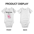 thumbnail image 3 of My Big Sister Is A Pig Funny Baby Bodysuit Boy Girl, 3 of 5