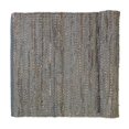 thumbnail image 1 of Blomus 65674 79 x 118 in. Carpo Leather Area Rug Woven, Drizzle, 1 of 1