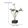 thumbnail image 5 of Baoblaze Beautiful Lotus Statue Lotus Flower Figurine for Bookcase TV Cabinet Bedroom A, 5 of 5