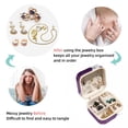thumbnail image 4 of Starry Unicorn Travel Portable Jewelry Organizer Box for Rings, Earrings, Necklaces, Bracelets, and More - Suitable for Girls and Women, 4 of 6