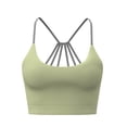 thumbnail image 3 of Vetsdori Racerback Sports Bras for Women Workout No Underwire Bralette Padded,Soft Womens Bras Casual, 3 of 9