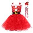 thumbnail image 1 of Ropa navideña de diseño lindo y de moda para niñas, disfraces de Papá Noel, disfraces de fiesta navideña, 1 of 6