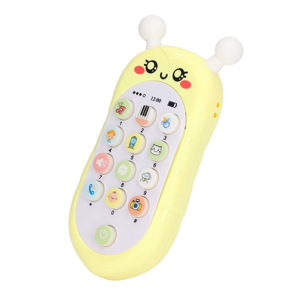 Juguete del teléfono del Bebé ANGGREK plástico Durable Móvil de Sueño Estilo de La Historieta para La educación