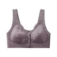 thumbnail image 2 of Roncen Women's Pure Color Wireless Backless Sexy Seamless Gathered Bra - Removable Pads for Everyday Wear, 2 of 4
