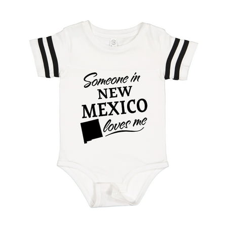 

Inktastic Someone in New Mexico Loves Me Gift Baby Boy or Baby Girl Bodysuit