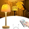thumbnail image 1 of RippleGlow Dual-Mode Ambient Lamp with Remote Control, 2-in-1 Lamp with Soft Lighting or Immersive Ripple Projection, 16 Vibrant Colors and Dimmable Brightness for Parties, Home Décor (3 Colors), 1 of 7