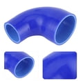 thumbnail image 1 of Intercooler Coupler Pipe, Coupler Hose Blue Silicone  For Intercooler Pipe For Intake For, 1 of 8