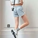 thumbnail image 5 of Pantalones cortos deportivos para mujer, informales, para estudiantes, estilo coreano, para yoga, de pierna ancha, para el hogar, pijama, 5 of 6