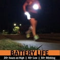 thumbnail image 3 of Knuckle Lights Original Handheld LED Running Safety Light Set - Silver, 3 of 15