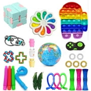 Puloru Reducing Stress Toy for Children and Adults, Assorted Fidget Toys Set