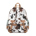 thumbnail image 2 of Farmhouse Cows Student Backpack Studentss Rustic Country-Themed Cute Cartoon Black and White Pattern Vintage Design Lightweight Durable Chest Strap Bookbag, 2 of 6