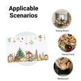 thumbnail image 3 of JOOCAR Christmas Village Scene Table Mats Set of 4 for Home Kitchen Table Decor 12x18 inch, 3 of 5