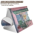 thumbnail image 2 of FORMRS A4 Clipboard Folder with Pen Holder Horizontal Foldable School Office Binder, Green Window Sea, 2 of 9