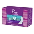 thumbnail image 3 of Poise Ultra Thin Incontinence Pads for Women, 6 Drop, Ultimate Absorbency, Long, 40 Count, 3 of 7