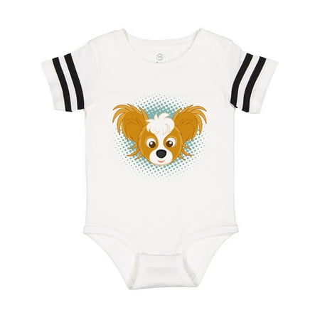 

Inktastic Papillon Dog Gift Idea Gift Baby Boy or Baby Girl Bodysuit