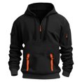 thumbnail image 1 of pstuiky camisa de manga larga para hombre, Sudadera deportiva informal con capucha y mangas largas para hombre tops de invierno para hombre l, 1 of 6