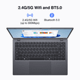 thumbnail image 5 of Laptop BiTECOOL 14" Windows 11 PC Intel N5095 4C4T 8GB+128GB, Notebook Grey, 5 of 7