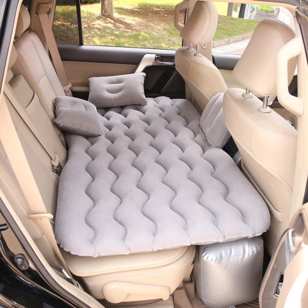 Matelas Gonflable Pour Voiture SUV - 170x120 Cm, 6 Chambres, Pompe Incluse | Pour Camping, Sieste Voyage, Coffre