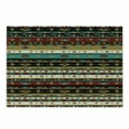 thumbnail image 1 of Ethnic Cutting Board, Traditional Essential Motif with Geometric Ornaments Classic Folkloric Print, Decorative Tempered Glass Cutting and Serving Board, in 3 Sizes, by Ambesonne, 1 of 2
