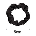 thumbnail image 2 of 12Pcs Satin Hair Scrunchies, Black Scrunchies Hair Ties Elastic Hair Bands Ponytail Holder Hair Accessories, 2 of 5