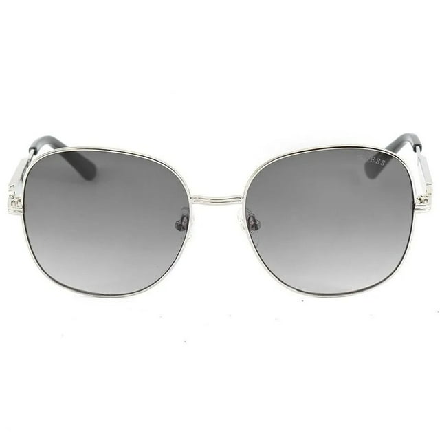 Guess Womens Metal Frame Smoke Gradient Sunglasses