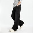 thumbnail image 4 of GINGTTO Men's Loose Fit Stretch Denim Jeans Lightweight Breathable All-Day Comfort Casual Trousers, 4 of 5