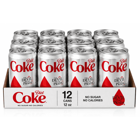 Diet Coke Slim Cans, Zero Calorie Cola Carbonated Soft Drink,...