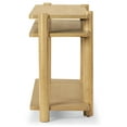 thumbnail image 4 of Safavieh Edisyn 3 Shelf Solid Wood Console Table in Natural, 4 of 11