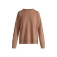 thumbnail image 6 of Joyspun Women's Fleece Drop Shoulder Sleep Top with Long Sleeves, Sizes XS-3X, 6 of 6