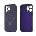 thumbnail image 2 of Ring Kickstand Case for iPhone 13 Pro Max, Liquid Silicone Magnetic Cover Compatible with MagSafe, Anti-Scratches Soft Microfiber Lining Shockproof Slim Phone Case for iPhone 13 Pro Max, Darkpurple, 2 of 8
