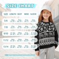thumbnail image 7 of Xoenoiee Elphant Flower Aztec American Tribal Print Girls Sweatshirt Lightweight Crewneck Pullover Long Sleeve Top Shirts with Side Slits for Running Hiking Workout, Size 13-14 Years, 7 of 7