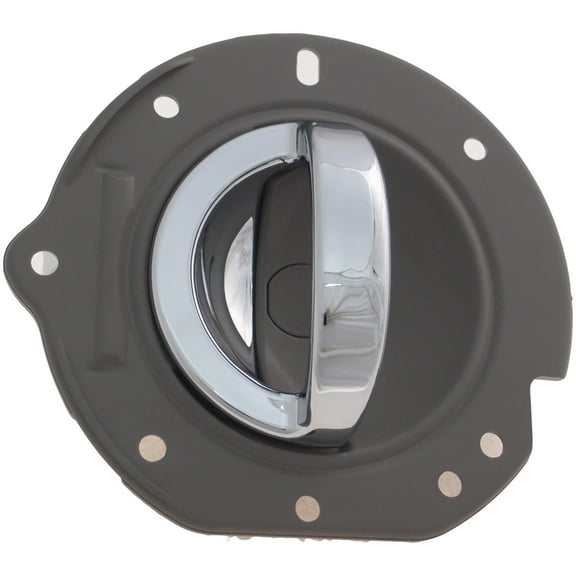 Dorman 88231 Rear Passenger Side Interior Door Handle for Specific Jeep Models, Chrome Lever; Khaki Housing