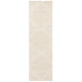 thumbnail image 2 of SAFAVIEH Abstract Rachelle Trellis Wool Runner Rug, Ivory/Beige, 2'3" x 8', 2 of 11