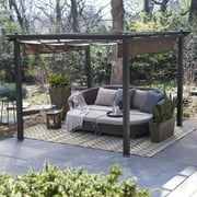 Coolaroo Constantine 9' x 9' Pergola, Mocha