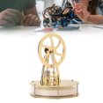 thumbnail image 4 of Stirling Engine Model Kit, Low Noise Stirling Engine Motor Model Small Pollution Anti Slip Simple Operation Beautiful  For Experiment ANGGREK Stirling Engine Motor Model, 4 of 8