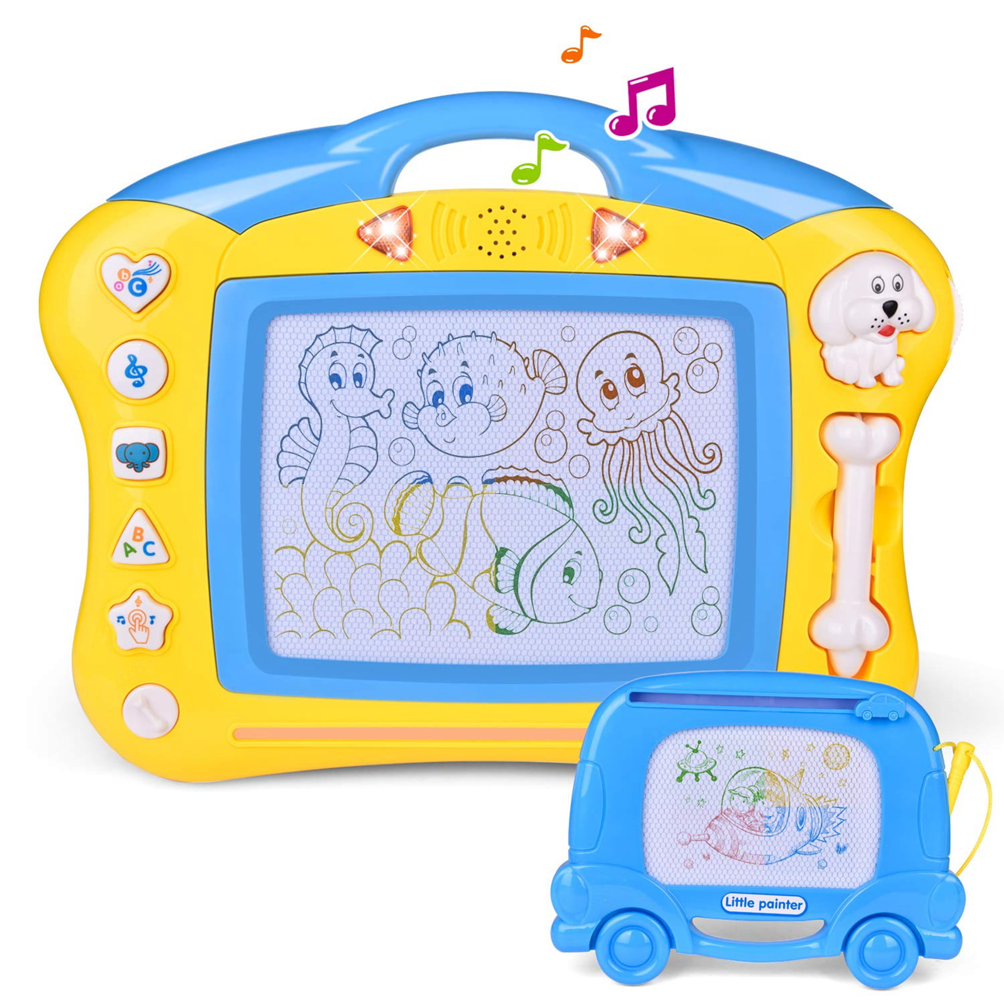 Rainbow Color Magnetic Drawing DOODLE Board PS670 for sale online 