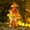 B, variant on Sruoe Garden Statues for Outside, Garden Decorations Outdoor, Garden Decor with LED Light, Garden Solar Lights, Solar Garden Decor, Gardening Gifts, House Garden Statue for Garden Lawn Pathway Yard