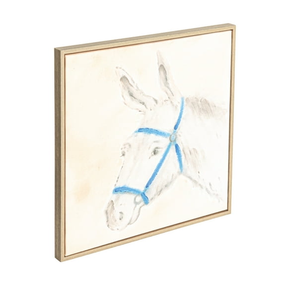 Creative Co-Op Donkey Wall Art, Multicolor