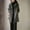 Gray, variant on FDGIU 2025 Women's Wool Blend Pea Coat - Shawl Collar Midi Length Double Breasted Coat, Warm Winter Work & Casual Outerwear