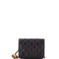 thumbnail image 3 of Pre-Owned Pearl Crush Flap Clutch with Chain Quilted Lambskin Mini By Rebag, 3 of 6