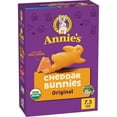 thumbnail image 5 of Annie's Homegrown, Organic Cheddar Bunnies, Baked Snack Crackers, 7.5 oz Pack of 4, 5 of 6