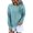Sky Blue, variant on Vedolay Hoodies for Women Women's 2023 Puff Long Sleeve Sweatshirts Crewneck Loose Tunic 2023 Pullover Tops,Black L