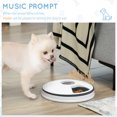 thumbnail image 5 of PawHut Automatic Pet Feeder for Cats Dogs with Digital LED Display Timer, 6 Meal Trays for Wet or Dry Food Dispenser, 5 of 7