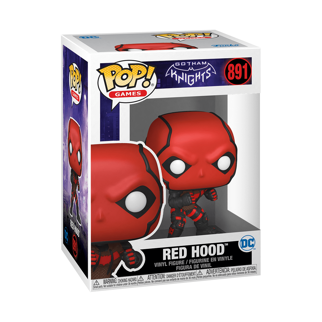 Funko Pop Games: Gotham Knights - Red Hood Vinyl Figure Collectible